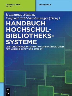 cover image of Handbuch Hochschulbibliothekssysteme